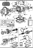 Transmissão Chevrolet Omega 99/ Componentes da transmissão automática
