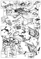 Electrical system Chevrolet Omega 99/ Chicotes principais e extensões