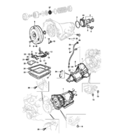 Transmisión Chevrolet Blazer Componentes de la transmisión automática
