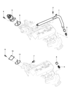 Combustível, admissão e escapamento Chevrolet S10 Válvula de recirculação dos gases - EGR