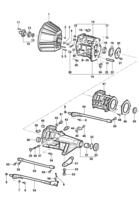 Transmissão Chevrolet S10 Carcaças da transmissão - Motor LK6/LM3/LN2/LG1