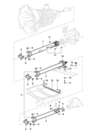 Árbol de transmisión Chevrolet Blazer Arbol de transmisión - Modelos 4x2