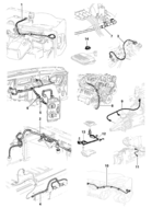 Sistema elétrico Chevrolet Blazer Chicote e extensões auxiliares
