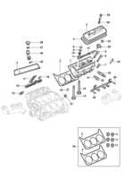 Motor e embreagem Chevrolet Blazer Cabeçote - Motor L35/LG3/LW9