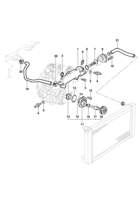 Arrefecimento e lubrificação Chevrolet S10 Termostato e Bomba de água - Motor LM3/LN2/LG1/LP8