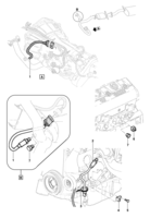 Engine electrical system Chevrolet S10 Sensor oxygen