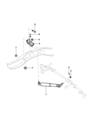 Front suspension and steering system GMC 6-100 98/ Steering shock-absorver