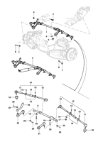 Front suspension and steering system GMC 6-100 98/ Steering linkages