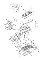 Motor e embreagem Chevrolet Space Van Componentes do motor - gasolina