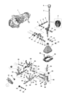 Transmissão Chevrolet Space Van Transmissão, alavanca e comandos