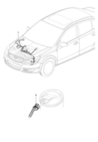 Sistema elétrico Chevrolet Vectra 06/ Chicotes da injeção e sistema de partida a frio