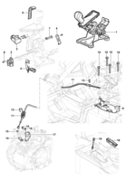 Transmission Chevrolet Vectra 06/ Automatic transmission M92/M93 - change lever