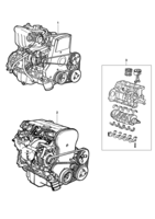 Motor e embreagem Chevrolet Vectra 94/96 Motor completo