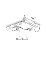 FRONT END SHEET METAL-HEATER Chevrolet CK Truck (Mexico) LAMP HOOD & EXTINGUISHER (1992-2000)