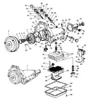 TRANSMISSION - BRAKES Chevrolet CK Truck (Mexico) TRANSIMISSION CASE & RELATED PARTS (MD8 1992-1993)
