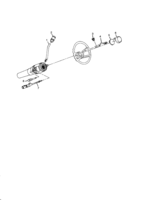 FRONT AXLE-FRONT SUSPENSION-STEERING Chevrolet CK Truck (Mexico) HORN, LEVER COLUMN AND RELATED PARTS (1992-1994)