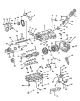 ENGINE - CLUTCH Chevrolet Suburban (Mexico) PARTES DE MOTOR (PARTE I) 1987-1991