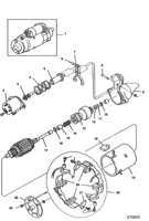 CHASSIS WIRING-LAMPS Chevrolet Small Truck (Mexico) MOTOR STARTER 1991-1994