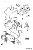 Body Chevrolet Baleno/Esteem SY413-2 AIR CONDITIONER (LHD)