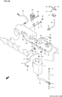 Engine Chevrolet Baleno/Esteem SY413-2 EMISSION CONTROL (RHD:SY413,SY416)