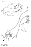 Body Chevrolet Baleno/Esteem SY413-7 LID OPENER (4DR)