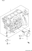 Engine Suzuki Baleno/Esteem SY416-2 CYLINDER (SY416)