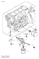 Engine Suzuki Baleno/Esteem SY416-7 CYLINDER (SY416)