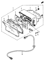 Electrical Chevrolet Carry/Super Carry SK410, -2 SPEEDOMETER (V)
