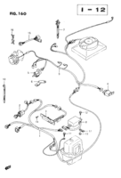 Body Chevrolet Carry/Super Carry SK410-3 WIRING HARNESS (LHD)