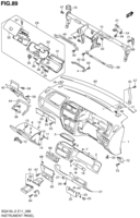 Body Chevrolet Escudo SQ416L-2 INSTRUMENT PANEL