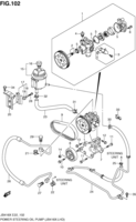 Suspension/Brake Suzuki Grand Vitara JB416X, -2 POWER STEERING OIL PUMP (JB416X:LHD)