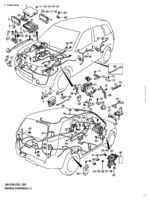 Electrical Chevrolet Grand Vitara JB420W, -2 WIRING HARNESS (TYPE 1:JB420W)