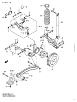 Suspension/Brake Chevrolet Grand Vitara JB420W, -2 REAR SUSPENSION