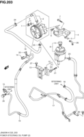 Suspension/Brake Chevrolet Grand Vitara JB420W-4 POWER STEERING OIL PUMP (JB420W:RHD)