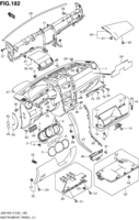 Body Chevrolet Grand Vitara JB424X-4 INSTRUMENT PANEL (LHD)
