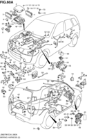 Electrical Chevrolet Grand Vitara JB627W, -2, -3 WIRING HARNESS (TYPE 2,3)