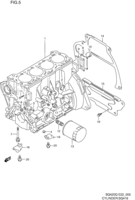 Engine Chevrolet Grand Vitara SQ416Q CYLINDER (SQ416Q)