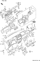Body Chevrolet Grand Vitara SQ416V INSTRUMENT PANEL (LHD)