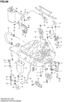 Engine Chevrolet Grand Vitara SQ625W EMISSION CONTROL (SQ625W)