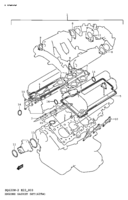 Engine Chevrolet Grand Vitara SQ625W-2 ENGINE GASKET SET (SQ625W)
