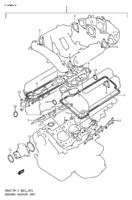 Engine Chevrolet Grand Vitara XL-7 JA627W-2 ENGINE GASKET SET