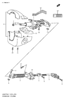 Suspension/Brake Chevrolet Grand Vitara XL-7 JA627W-2 STEERING COLUMN