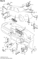 Electrical Chevrolet Grand Vitara XL-7 JA627W-3 ELECTRICAL CONTROL (RHD)