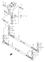 Suspension/Brake Chevrolet Jimny SN413Q, Q-2, V-2 STEERING LINK (RHD:N/PS)