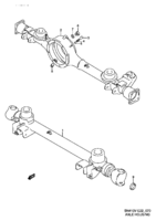Suspension/Brake Suzuki Jimny SN413V AXLE HOUSING (2WD)