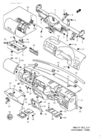 Body Suzuki Jimny SN413V INSTRUMENT PANEL (RHD)