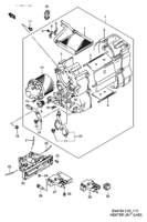 Body Suzuki Jimny SN413V HEATER UNIT (LHD)
