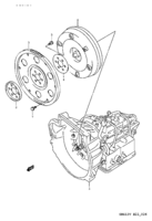 Transmission Chevrolet Jimny SN413V AUTOMATIC TRANSMISSION (AT)