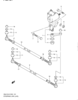 Suspension/Brake Suzuki Jimny SN413V-2, -3, -4 STEERING LINK (SN413V:LHD:N/PS)