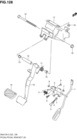 Suspension/Brake Suzuki Jimny SN413V-5, -6, -7 PEDAL/PEDAL BRACKET (SN413V:LHD:AT)